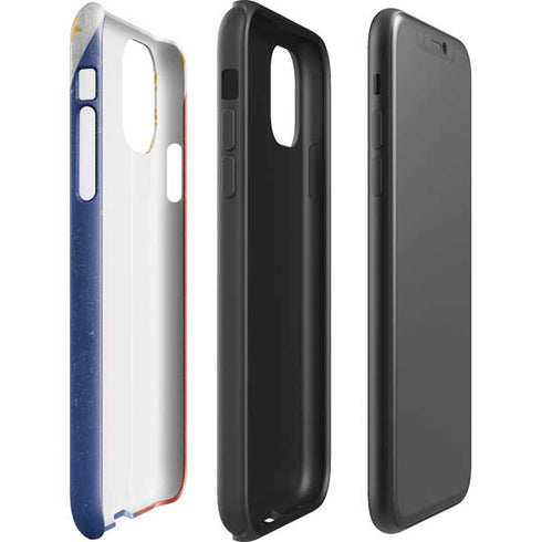 Philippines Flag Distressed iPhone 11 Impact Case